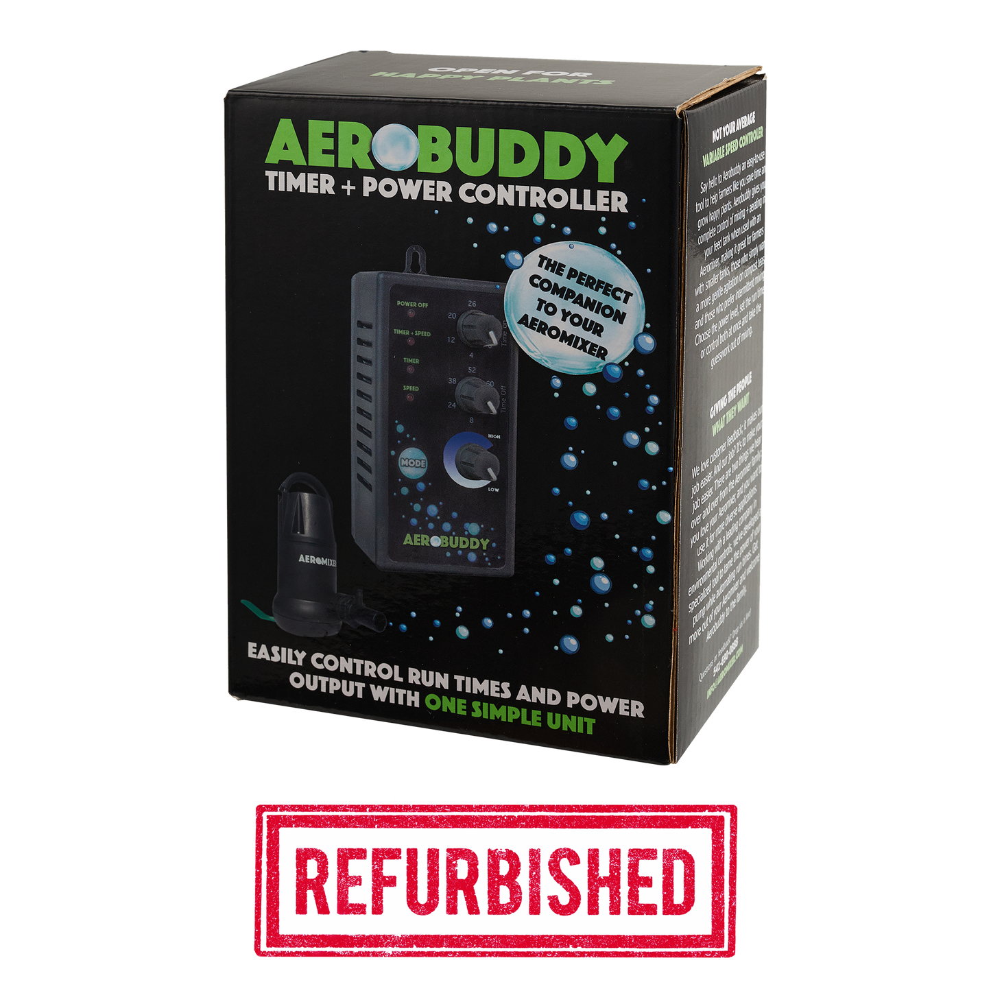 Aerobuddy : Minuterie + Contrôleur de puissance
