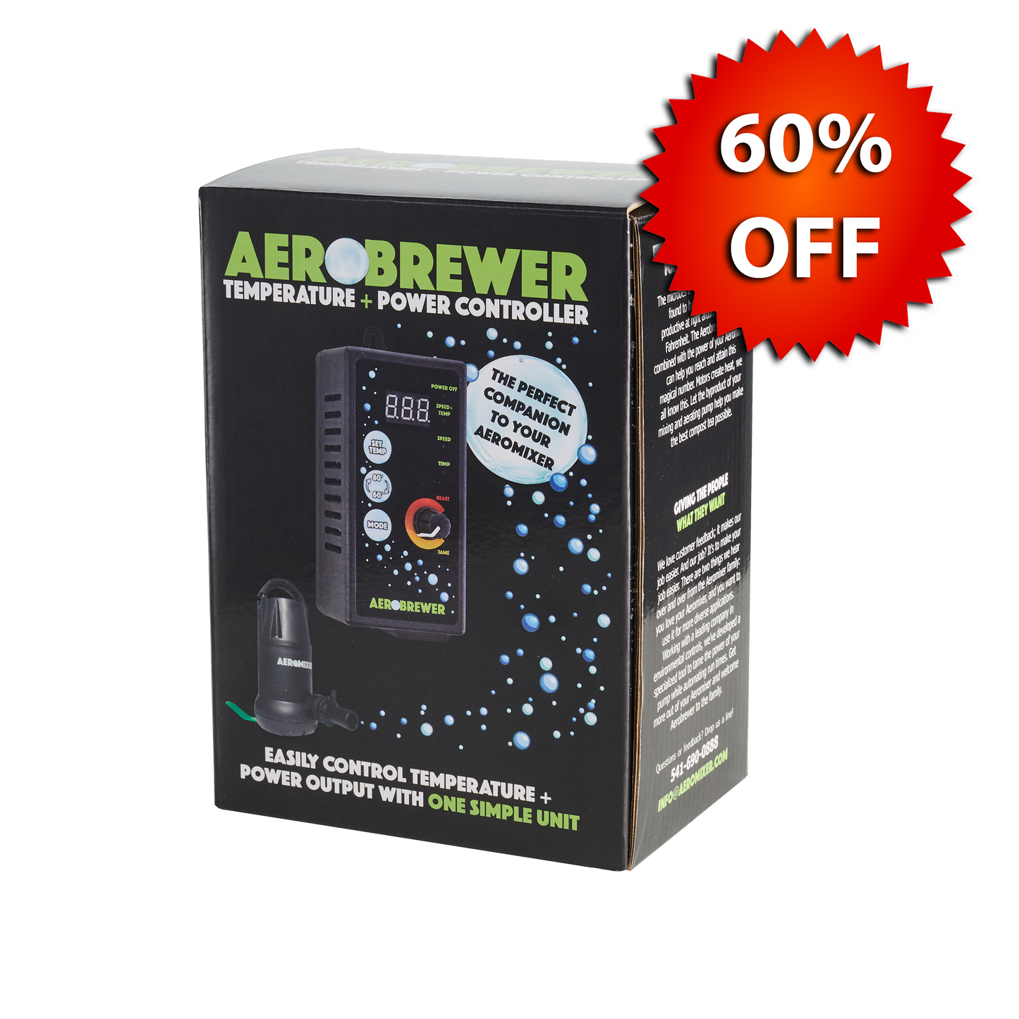 Aerobrewer : Contrôleur de température + puissance