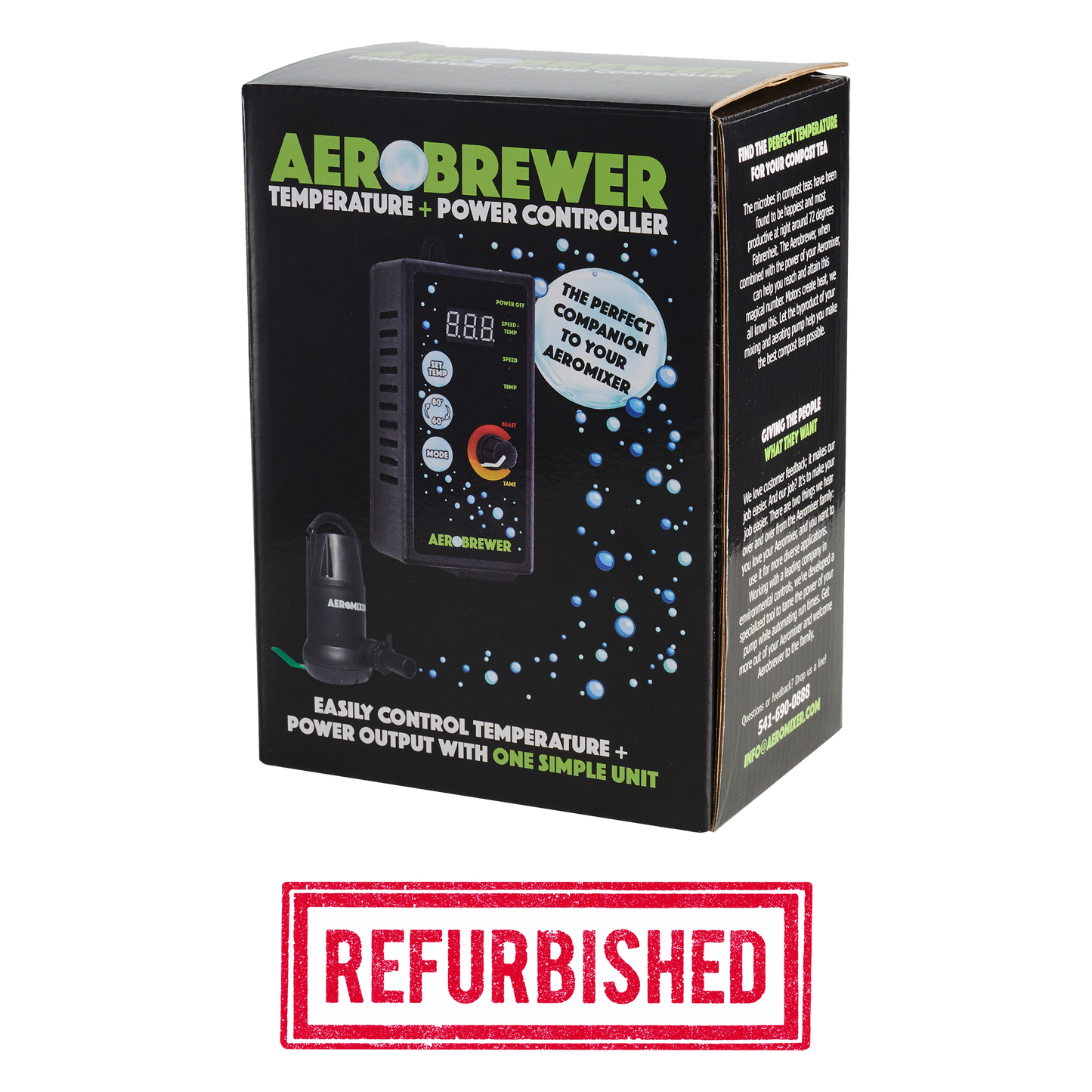 Refurbished Aerobrewer: Temperature + Power Controller